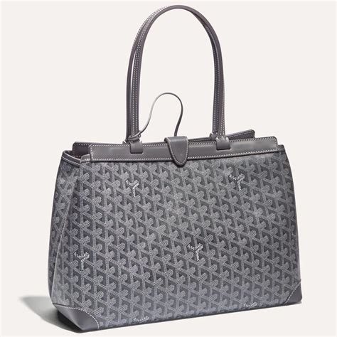 goyard chevron bellechasse|GOYARD Goyardine Bellechasse PM Grey .